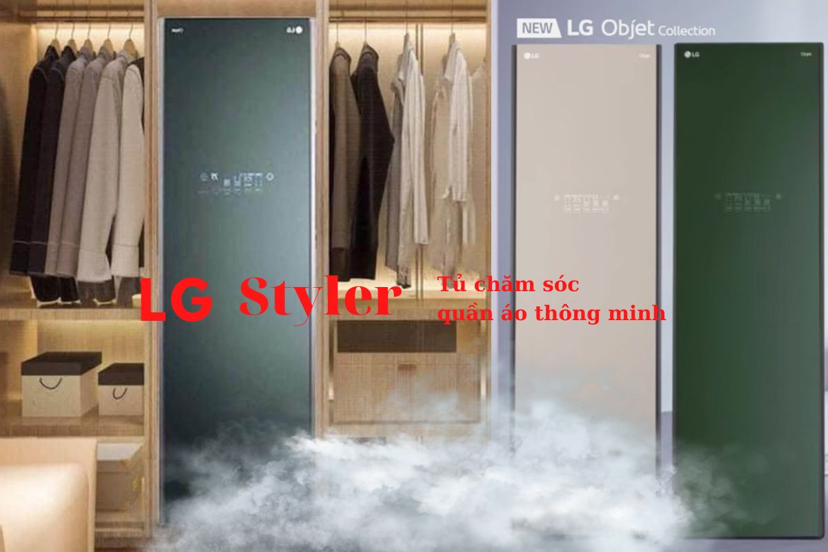 Sửa tủ chăm sóc quần áo thông minh LG 